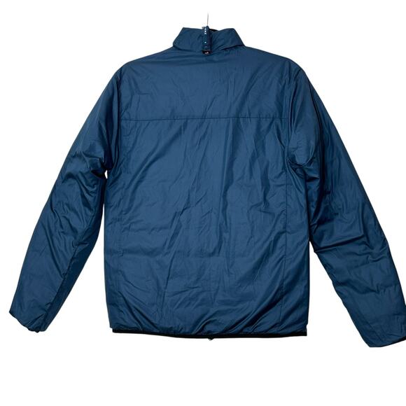 Everlane Reversable Packable Puffer Blue 5 Zipper Pockets Men XS Primeloft - Picture 5 of 14